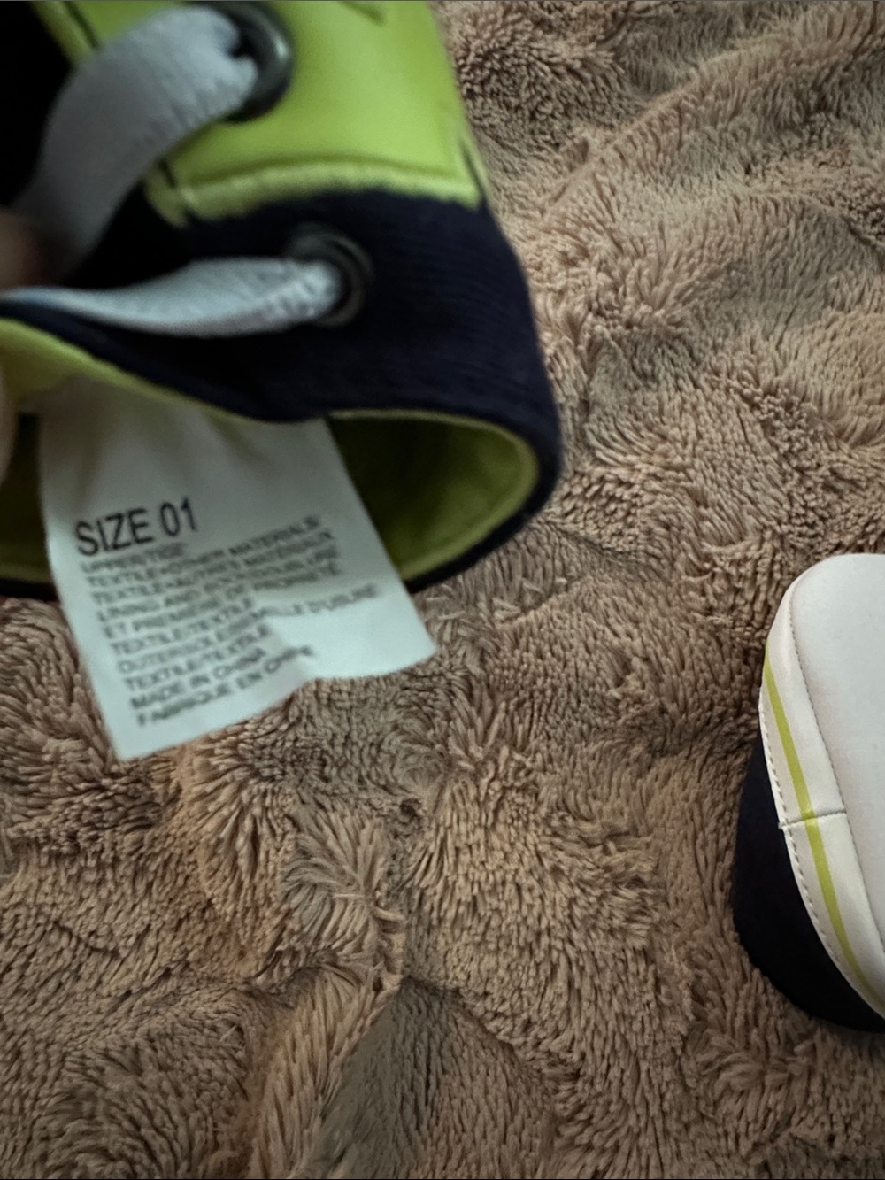 Crib shoes, size 1c (infant) - Picture 3 of 3